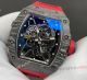 Super clone Richard Mille RM35 01 Carbon NTPT Watch Red Rubber Strap (10)_th.jpg